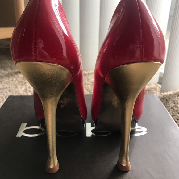 Bebe peep toe pumps heels - Picture 3 of 3